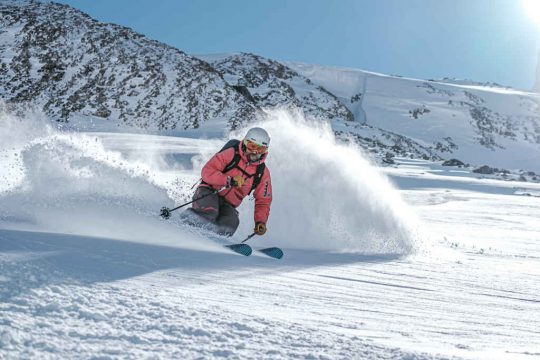 Tiefschneefahren pur in Engelberg